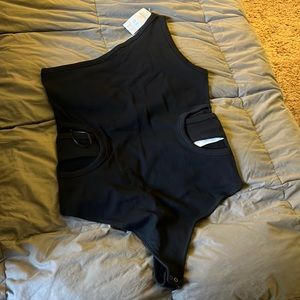 Abercrombie one strap bodysuit NWT